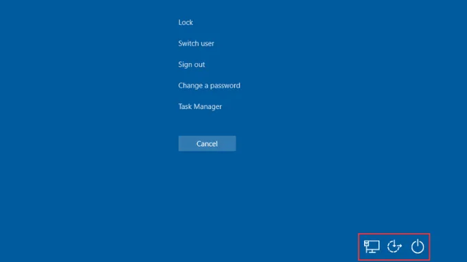 Sử dụng Ctrl + Alt + Delete để tắt máy tính bằng bàn phím trên Win 11