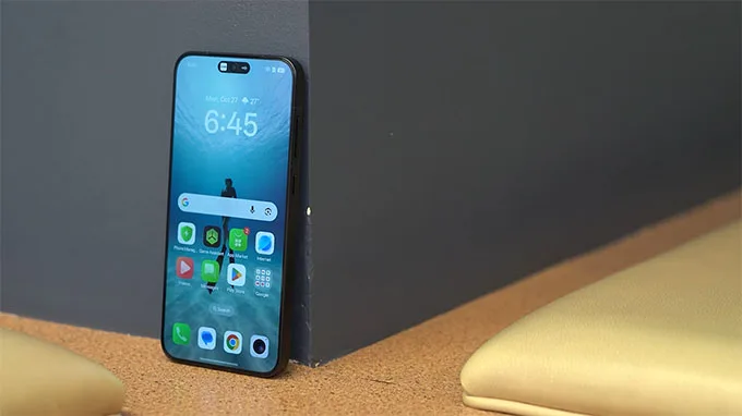  Oppo Find X9 còn đạt mức 1.5K+ (1256 x 2760 pixels)