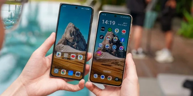 So sánh OPPO Find N5 và OPPO Find N3 về màn hình ngoài