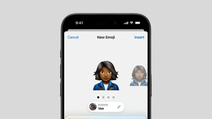 Genmoji - AI tạo Emoji 