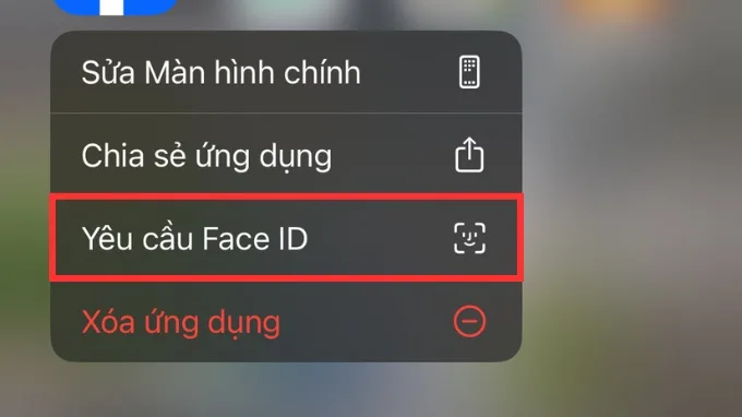 Cách ẩn ứng dụng trên iPhone bằng Face ID 