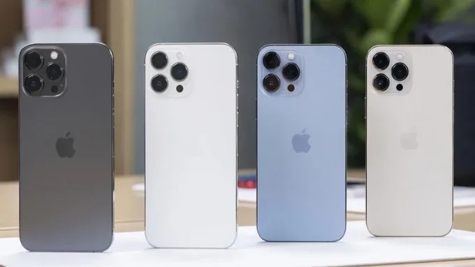Bảng màu iPhone 13 Pro sang trọng