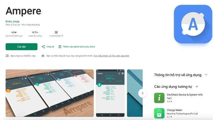 Cách kiểm tra tốc độ sạc thực tế của điện thoại Android/iPhone
