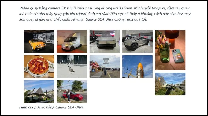 Đánh giá camera trên Galaxy S24 Ultra