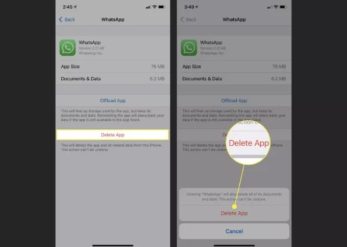 Hướng dẫn đăng xuất WhatsApp trên iPhone