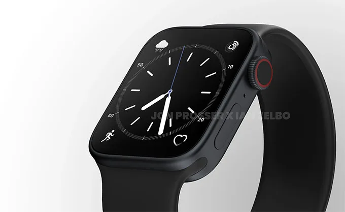 Apple Watch series 8 lộ diện ảnh render