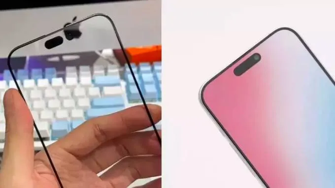 Màn hình với viền siêu mỏng của iPhone 15 Pro