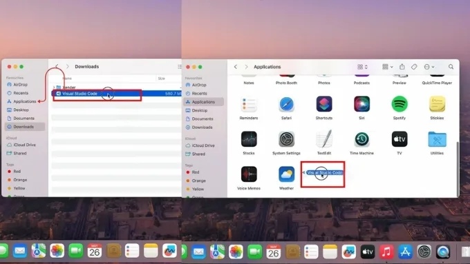 Cách thêm các ứng dụng vào Launchpad