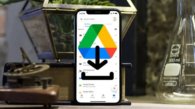 Sử dụng ứng dụng Google Drive để sao lưu dữ liệu