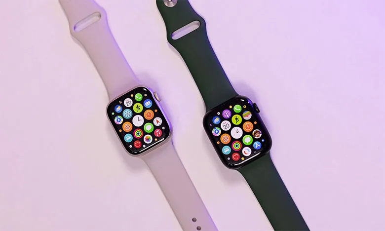 Thiết kế Apple Watch series 8 và Apple Watch series 7 khá giống nhau