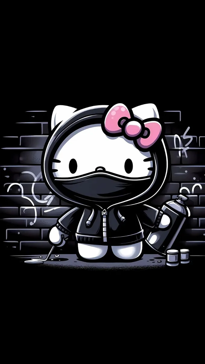 Hello Kitty phiên bản ngầu 2