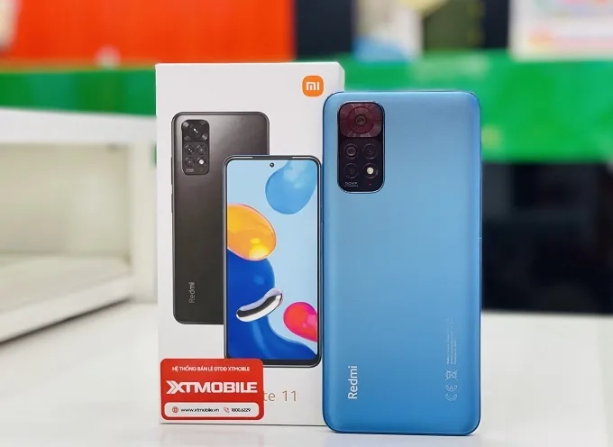 Cả Redmi Note 11 và Redmi 10C sở hữu thiết kế nguyên khối hiện đại
