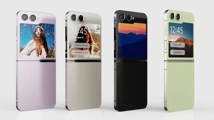 Hình ảnh rò rỉ Galaxy Z Flip 6 