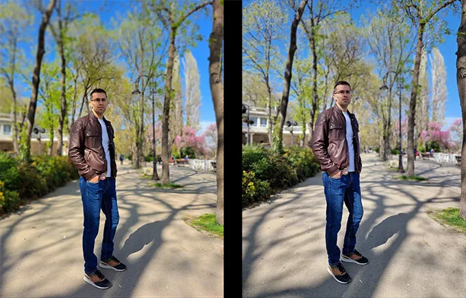 So sánh camera Galaxy A53 và Galaxy S22 Plus: chế độ chân dung