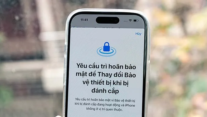 Bảo vệ thiết bị bị đánh cắp