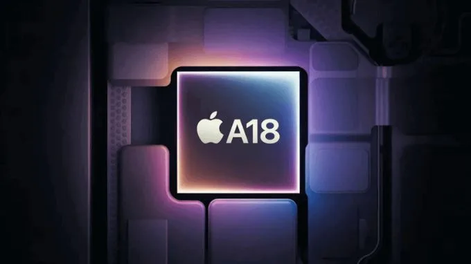 Chip A18 cho hiệu năng mạnh mẽ