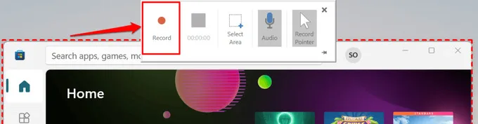Cách quay màn hình máy tính Win 11 bằng Powerpoint