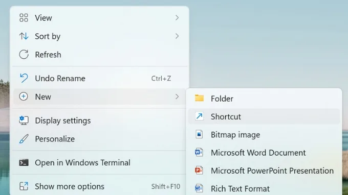 Hẹn giờ tắt laptop Win 11 bằng Shortcut