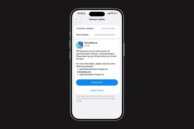 Thời điểm phát hành chính thức iOS 26 và iPadOS 26