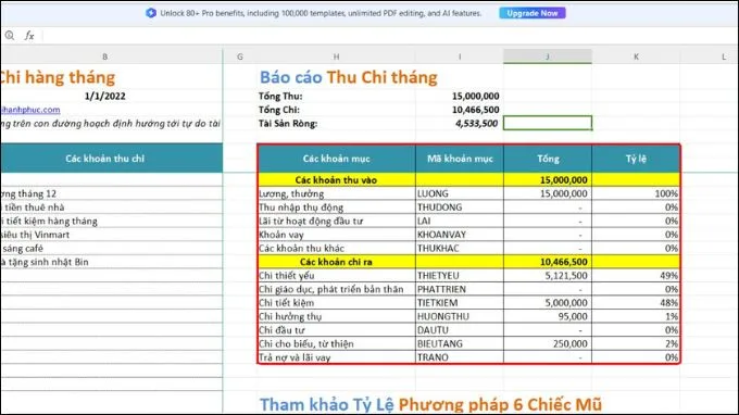 Cách chèn bảng Excel vào Word bằng đối tượng nhúng