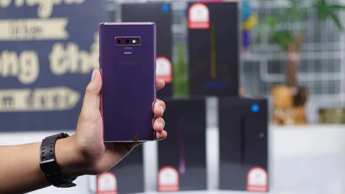 Camera đỉnh cao trên Galaxy Note 9