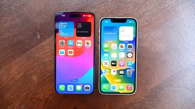 iPhone 15 Plus sở hữu công nghệ màn hình tương tự iPhone 13