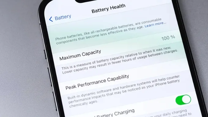 Kiểm tra trong cài đặt iPhone