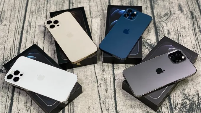 Bảng màu của iPhone 12 Pro Max