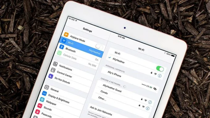 So sánh tính di động của iPad Wifi và iPad 5G