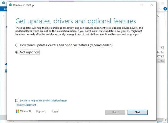 Cách nâng cấp Win 10 lên Win 11 bằng file ISO