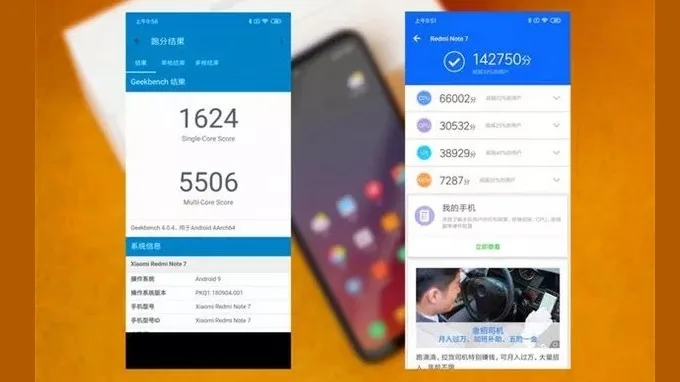 Điểm hiệu năng của Redmi Note 7 ấn tượng