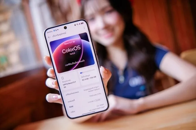 Đánh giá OPPO Reno15 F 5G về phần mềm