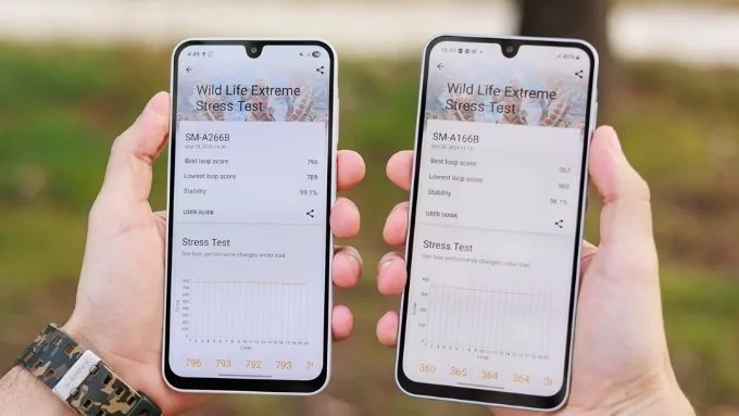 So sánh Samsung Galaxy A26 và Galaxy A16 về hiệu năng