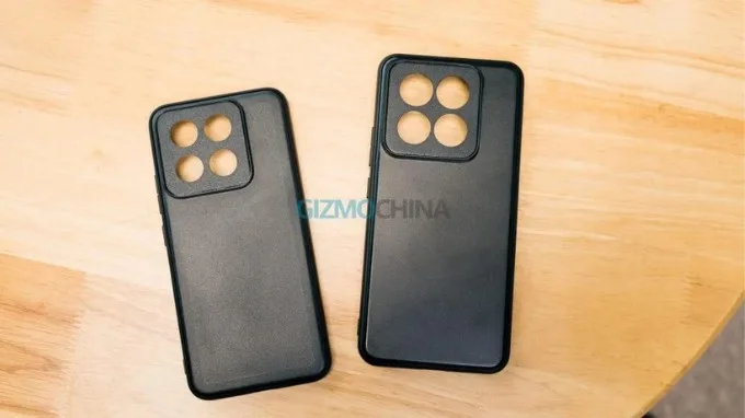 Hình ốp lưng của Xiaomi 14 và Xiaomi 14 Pro