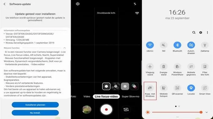 Galaxy S10,  S10 Plus và S10e nhận bản cập nhật mới với loạt tính năng cao cấp