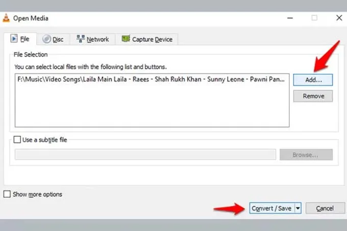 Cách tách âm thanh khỏi video bằng cách sử dụng phần mềm VLC Media Player
