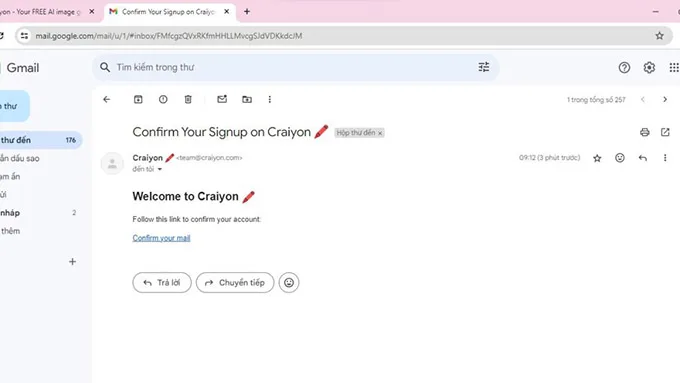 Hướng dẫn cách đăng nhập phần mềm Craiyon AI
