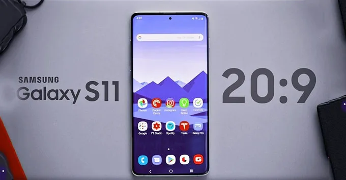 Màn hình Samsung tỷ lệ mới sẽ được áp dụng