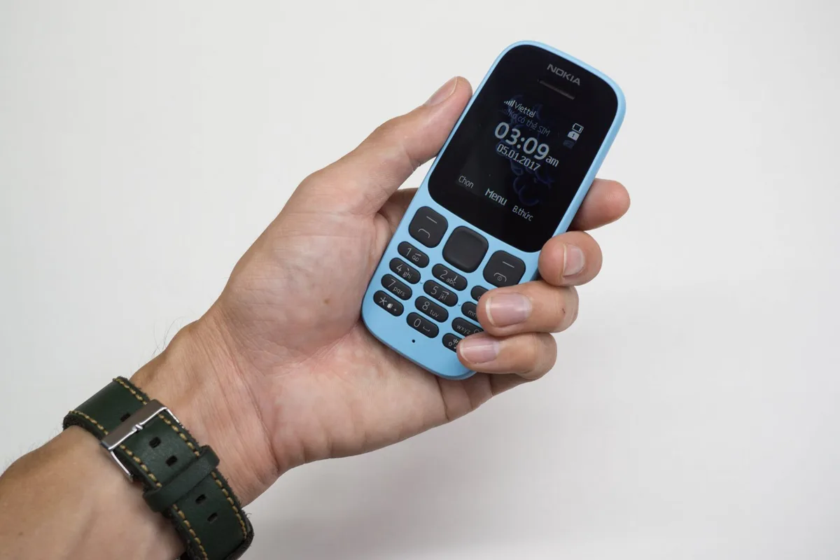 thiết kế Nokia 105 - xtmobile