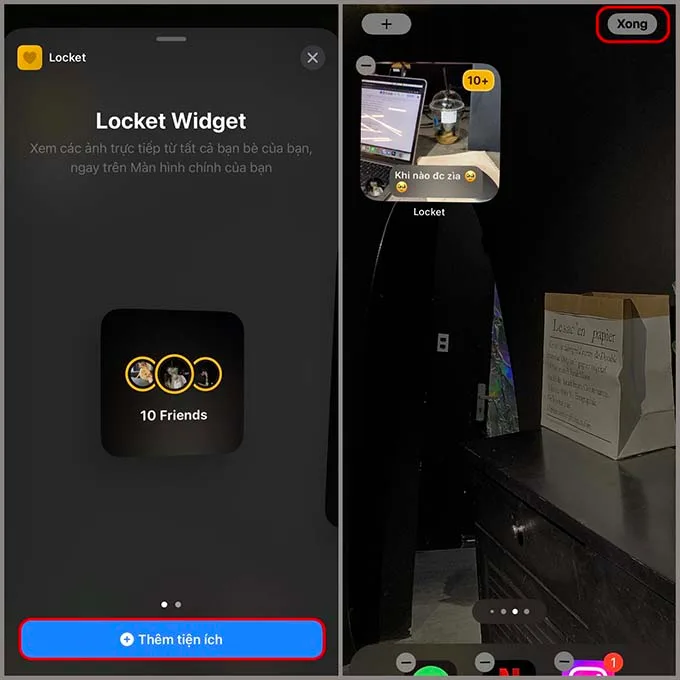 Cách sử dụng Locket Widget để chia sẻ ảnh chụp nhanh chóng trên iPhone