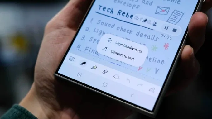 Trợ lý Note và ghi âm thông minh trên Galaxy S24