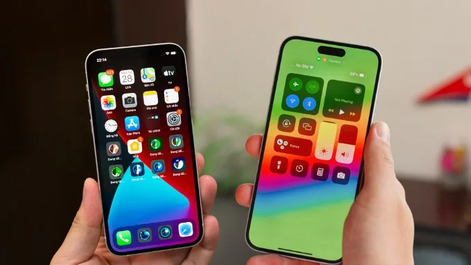 Màn hình iPhone 15 Plus chiếm ưu thế hơn màn hình iPhone 12