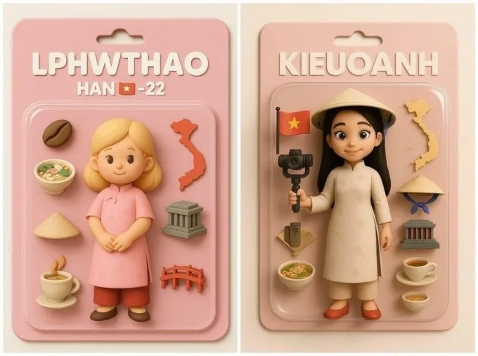 Sử dụng Promt tạo ảnh hộp đồ chơi bằng AI