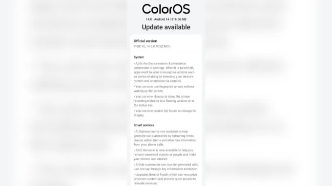 Bản cập nhật ColorOS mới cho OnePlus 12 và OnePlus 11