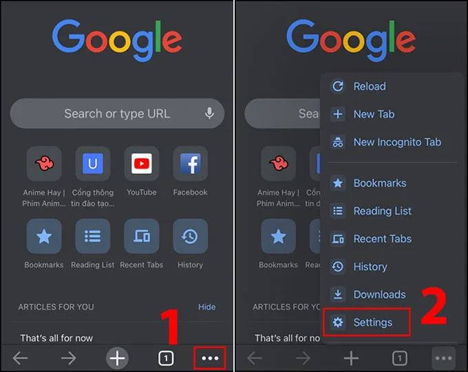 Cách xem mật khẩu đã lưu trên điện thoại iPhone bằng Google Chrome