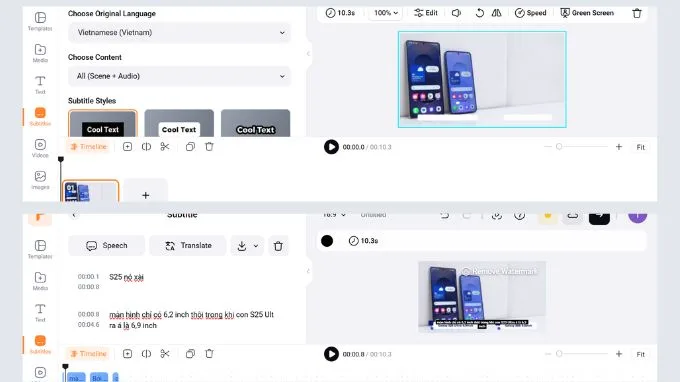 Cách chuyển đổi video thành văn bản bằng FlexClip Online