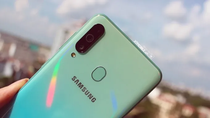  Samsung A60 vẫn giữ cảm biến vân tay truyền thống