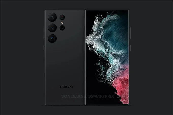 Rò rỉ ảnh render Galaxy S23 Ultra