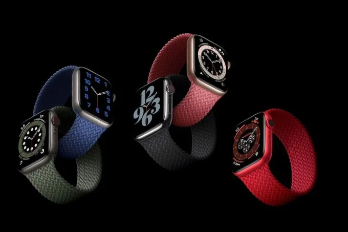 Dây đeo và màu sắc mới trên Apple Watch series 6
