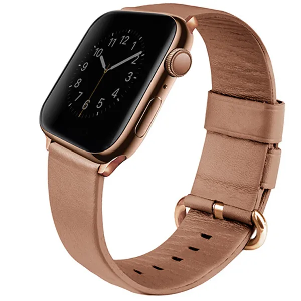 Dây đeo UNIQ Apple Watch 40mm Mondain Genuine Leather Strap - hình ảnh sản phẩm
